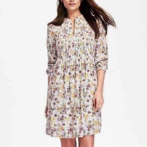 OLD NAVY Floral Pintuck Swing Dress M